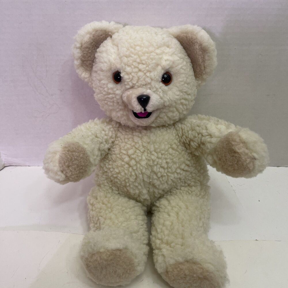 Vintage 1986 RUSS BERRIE Snuggle Bear  Fabric Softener 14” Inch Plush